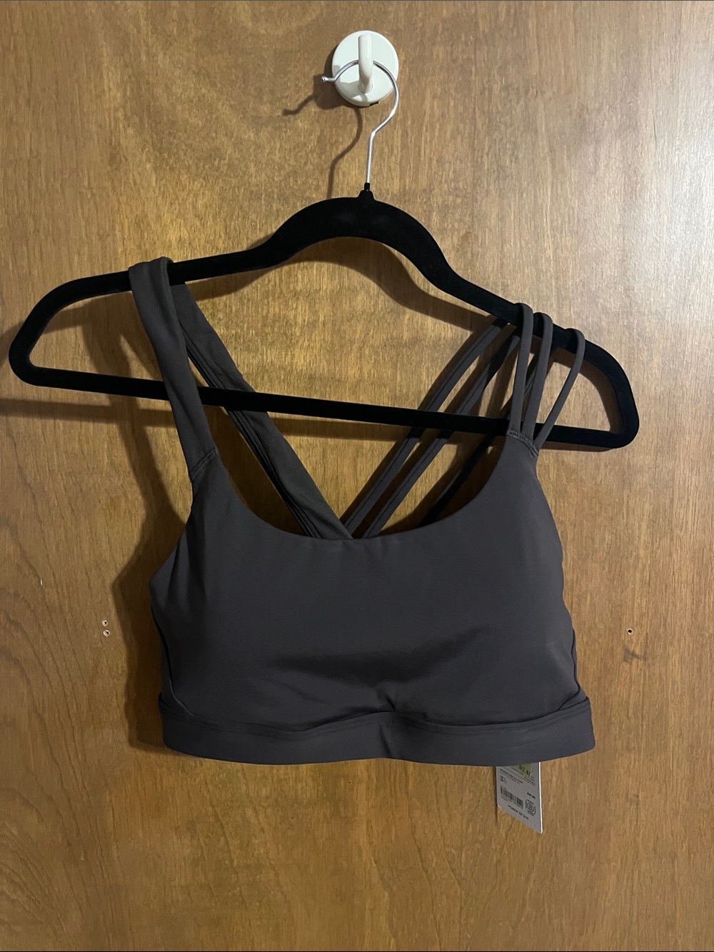 Women’s Strappy Sports Bra - Chocolate